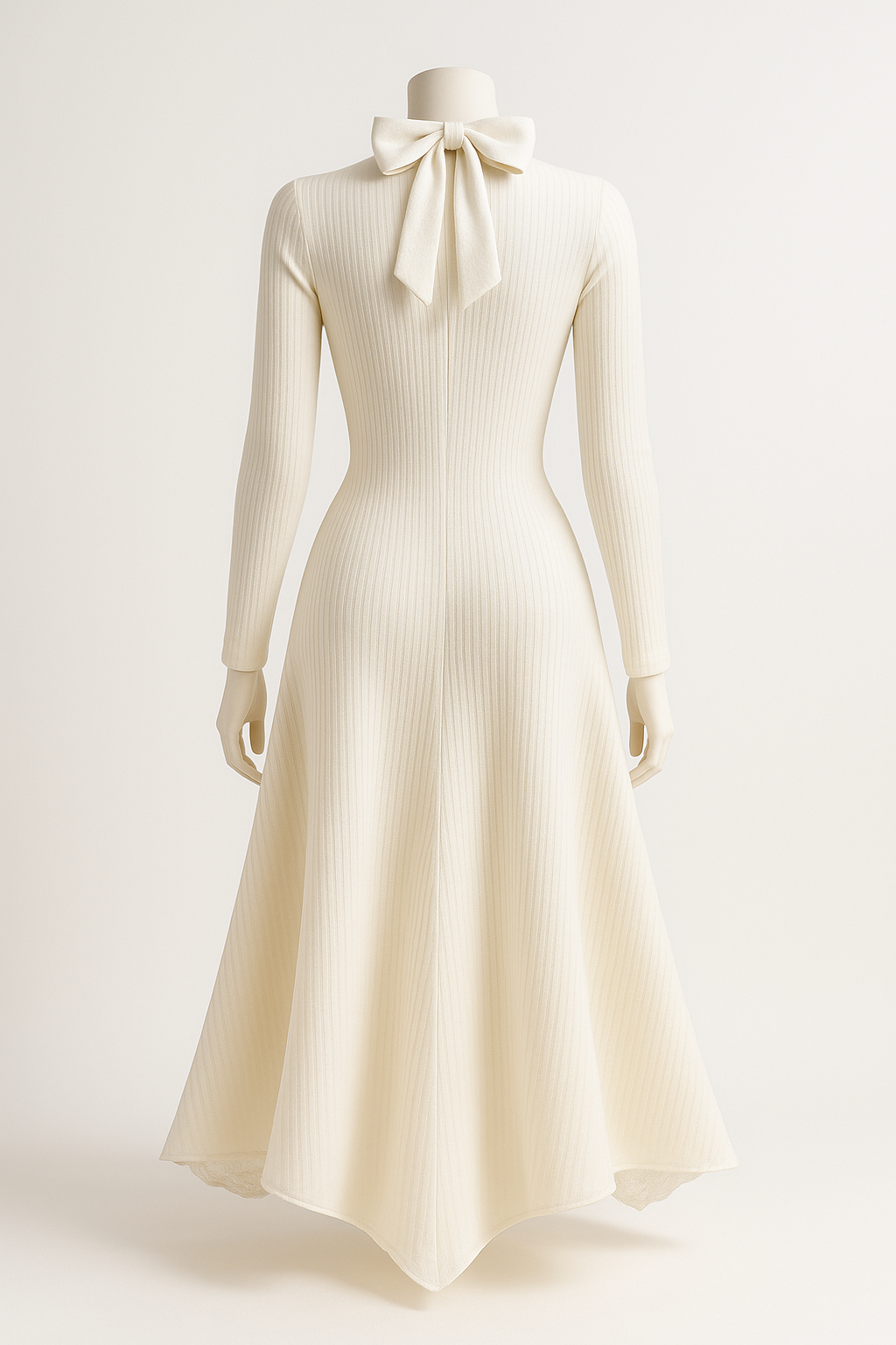 Chinoiserie Mesh Hooded Long Dress