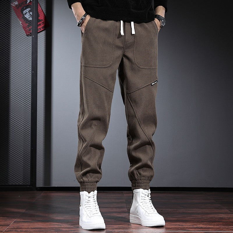 Heavy Corduroy Fleece-Lined Pants