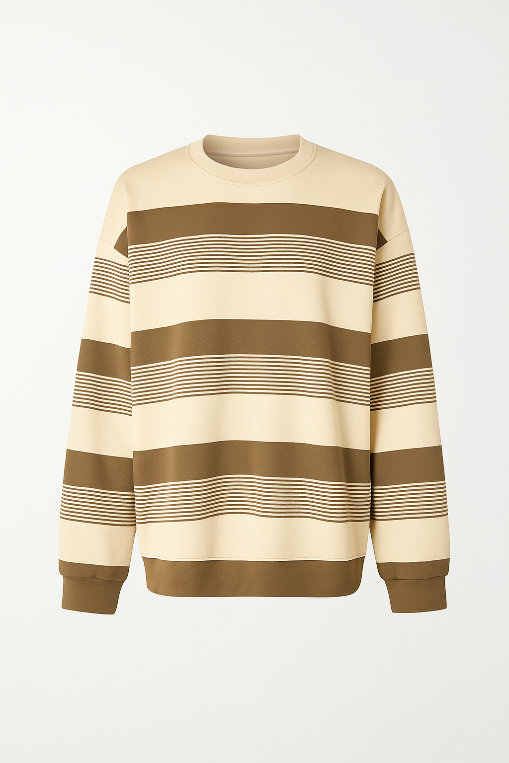 Striped Thin Sweatshirt