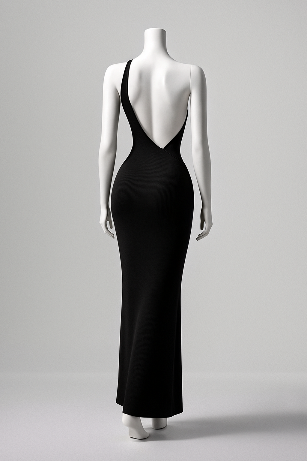 Beveled Backless dress