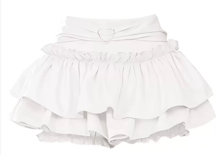Heart Cake Fluffy Skirt