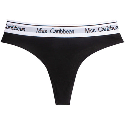 Cotton Letter Waist Sports Temptation T-Pants