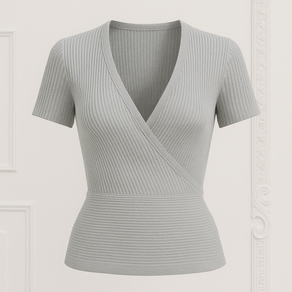 Low-cut Deep V Slim-fit