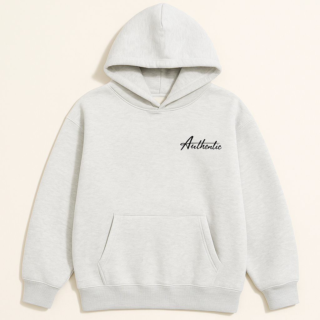 Hong Kong-style hooded sweatshirt