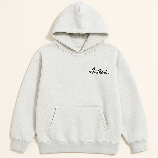 Hong Kong-style hooded sweatshirt