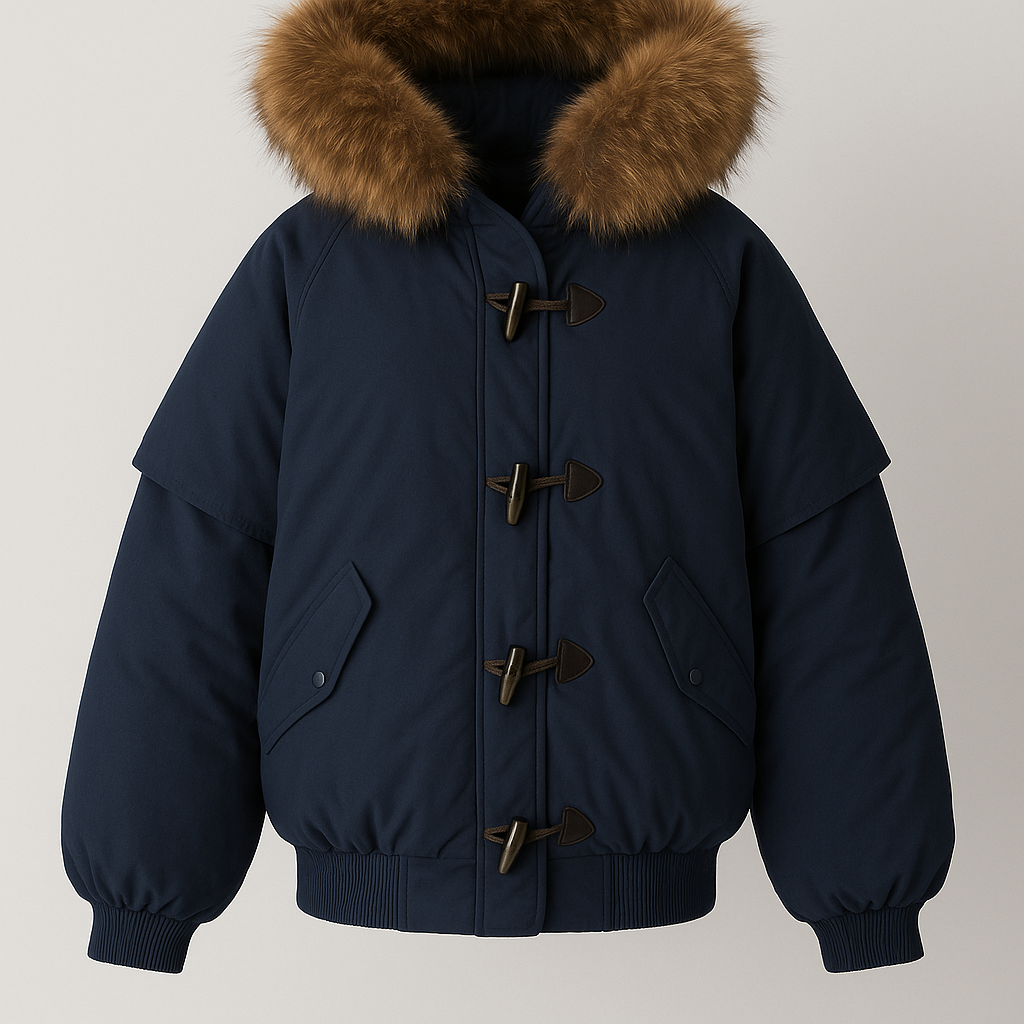 Premium Fur-Collar Winter Jacket