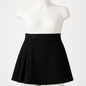 Premium A-Line Wrap Pleated Mini Skirt