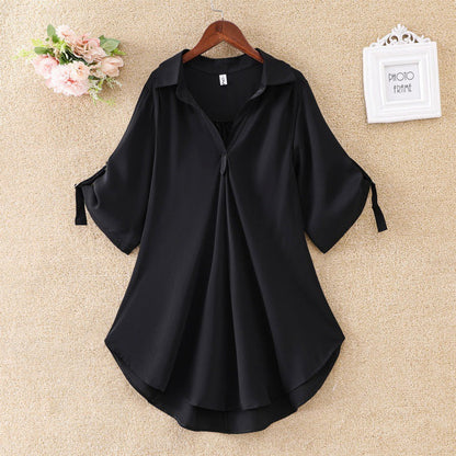 Summer New V-Neck Chiffon