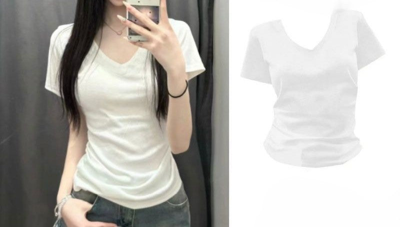 Slim-Fit V-Neck Tee