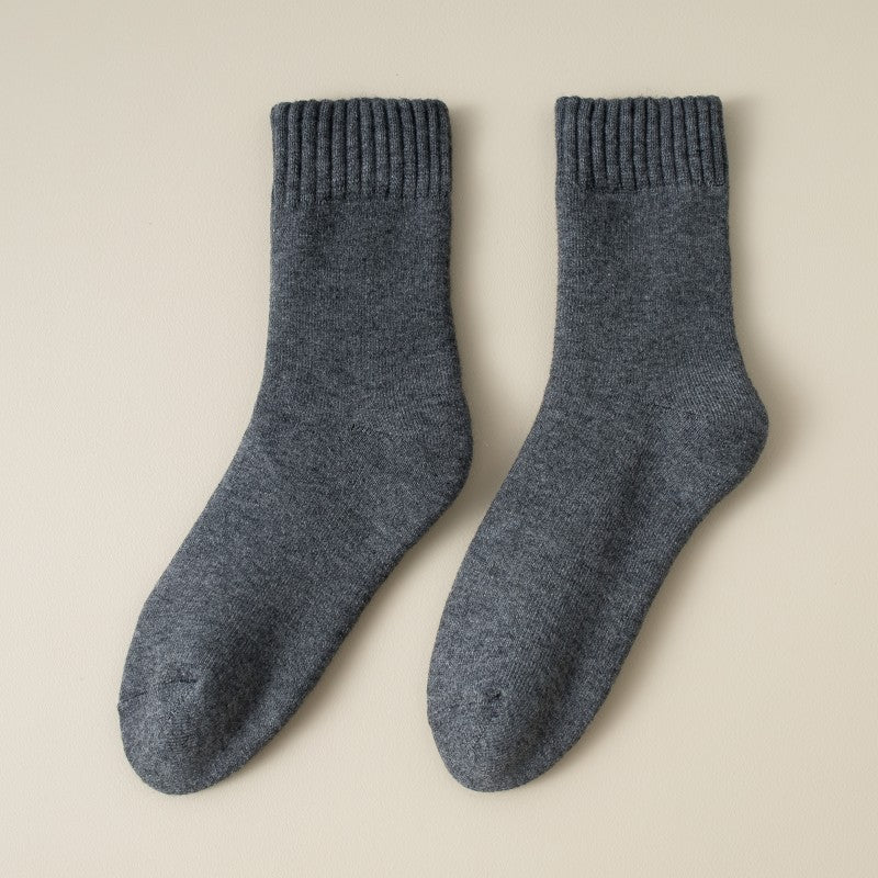 Winter Plush Fleece-Lined Socks