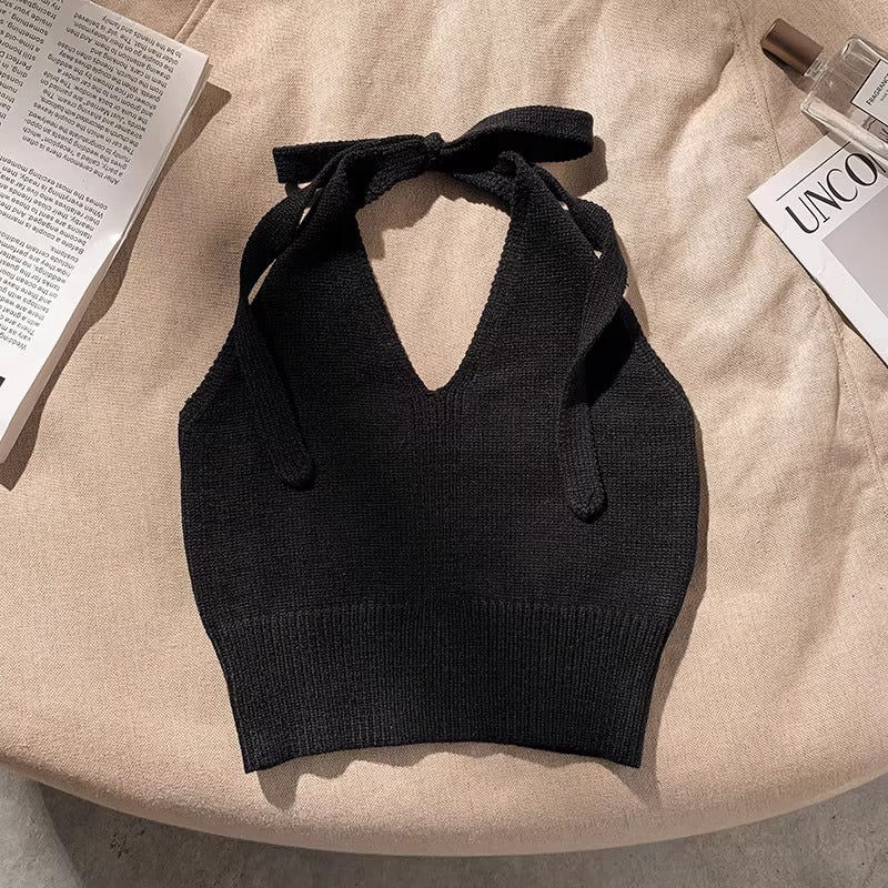 Ultra-Soft Sling Style Halter Top