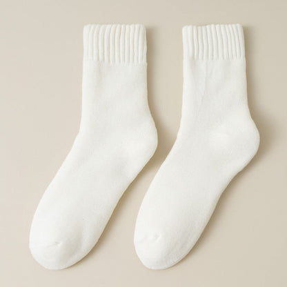 Winter Plush Fleece-Lined Socks