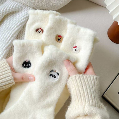 Plush Mink-Fleece Socks