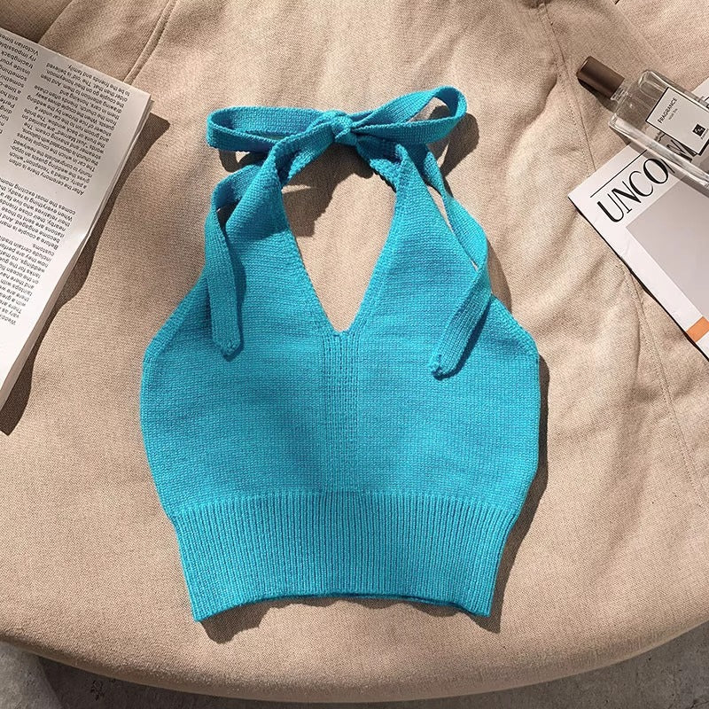 Ultra-Soft Sling Style Halter Top