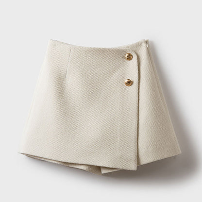 Small Fragrance Tweed A-Line Shorts
