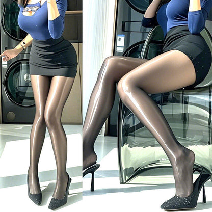 Authentic Horse Oil 8D Silky Pantyhose