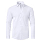 Elastic Non-Iron Men’s Long-Sleeved Shirt