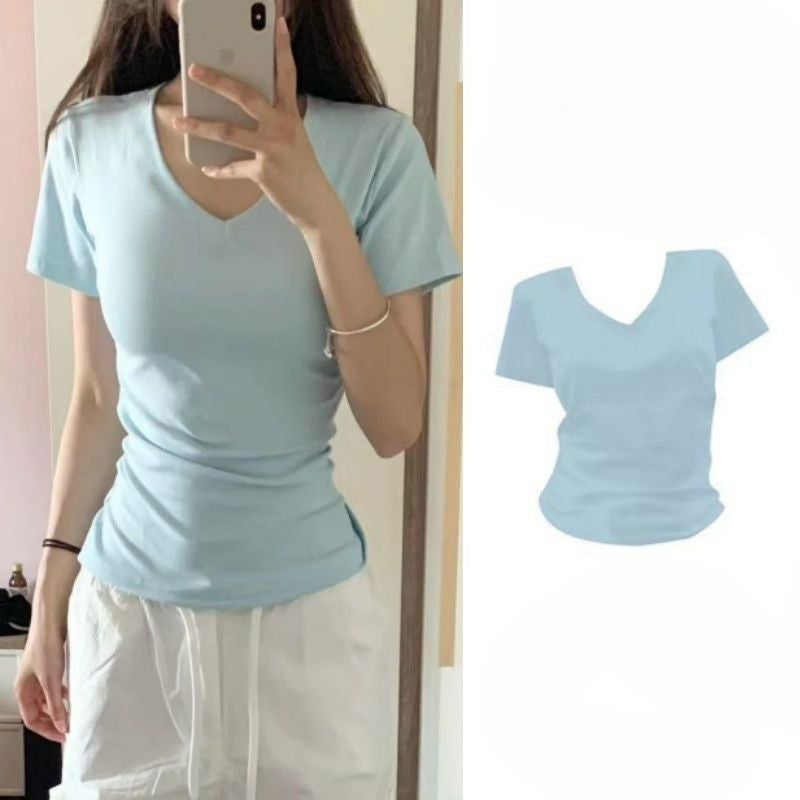 Slim-Fit V-Neck Tee