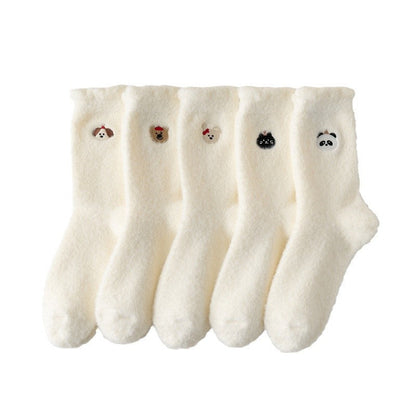 Plush Mink-Fleece Socks