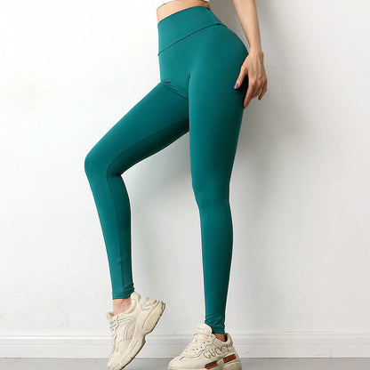 High-Stretch Seamless Yoga Leggings