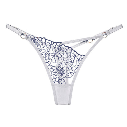 V-Shaped Lace Thong