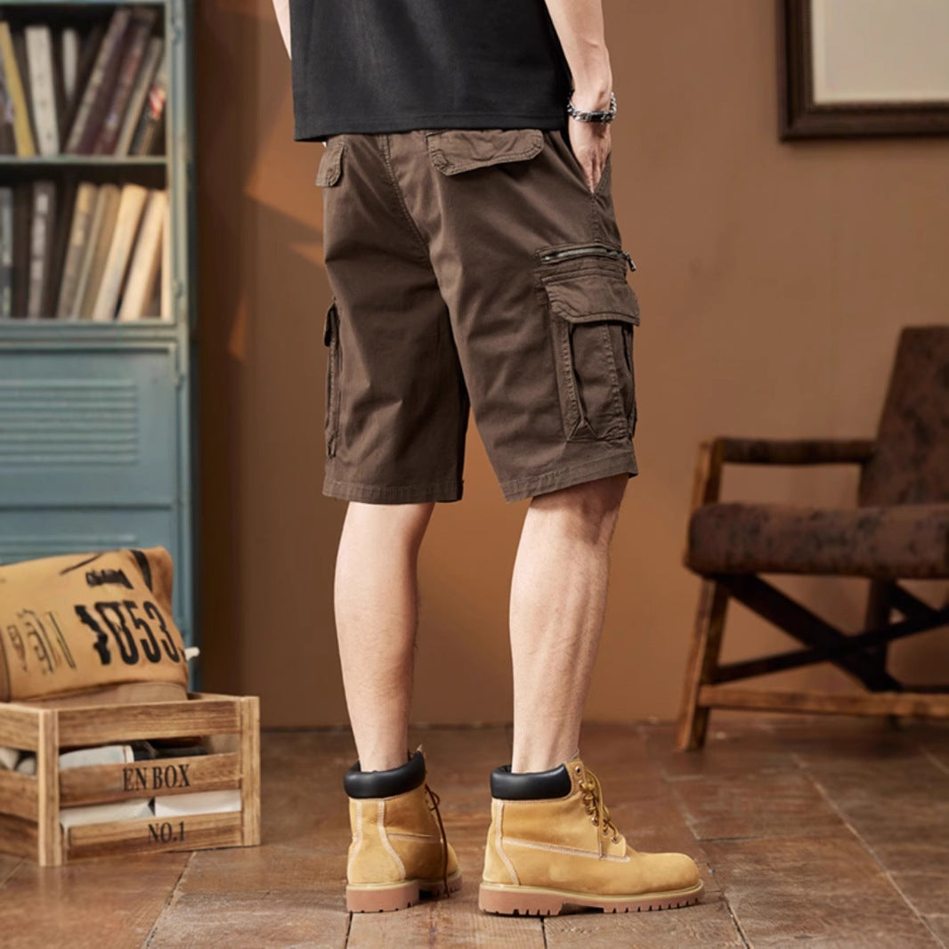 Pure Cotton Vintage Tooling Shorts