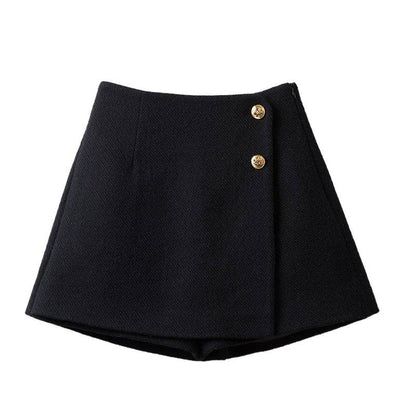 Small Fragrance Tweed A-Line Shorts