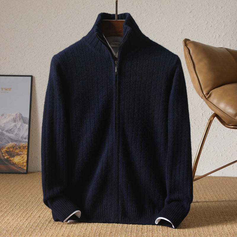 Wool Knit Cardigan