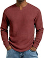 Autumn Long-Sleeve V-Neck Slim Base Shirt
