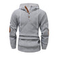Jacquard Hooded Sweatshirt