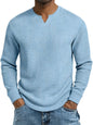 Autumn Long-Sleeve V-Neck Slim Base Shirt