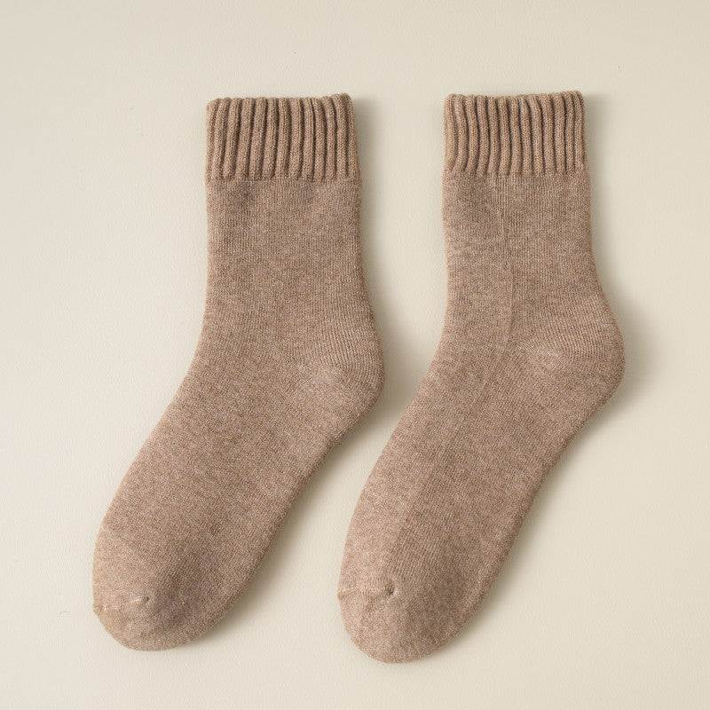 Winter Plush Fleece-Lined Socks