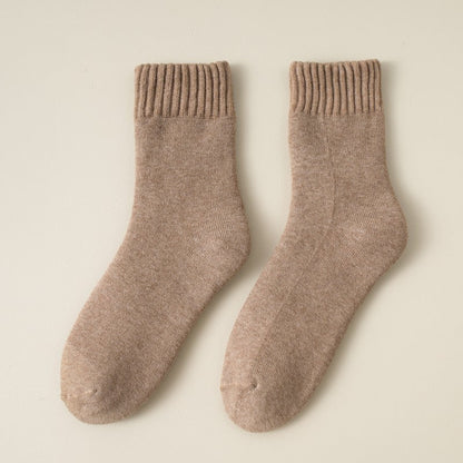 Winter Plush Fleece-Lined Socks