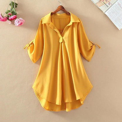 Summer New V-Neck Chiffon