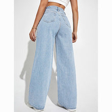 Slim Straight Denim Trousers