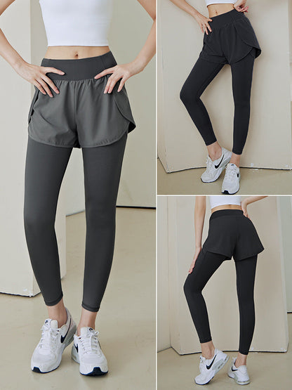High-Waist Winter Athleisure Leggings