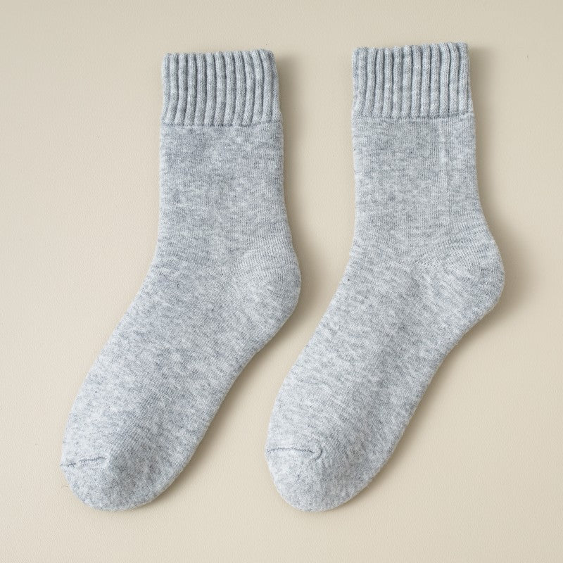 Winter Plush Fleece-Lined Socks