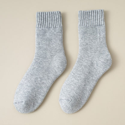 Winter Plush Fleece-Lined Socks