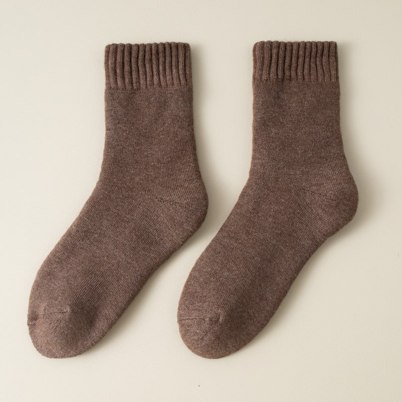 Winter Plush Fleece-Lined Socks
