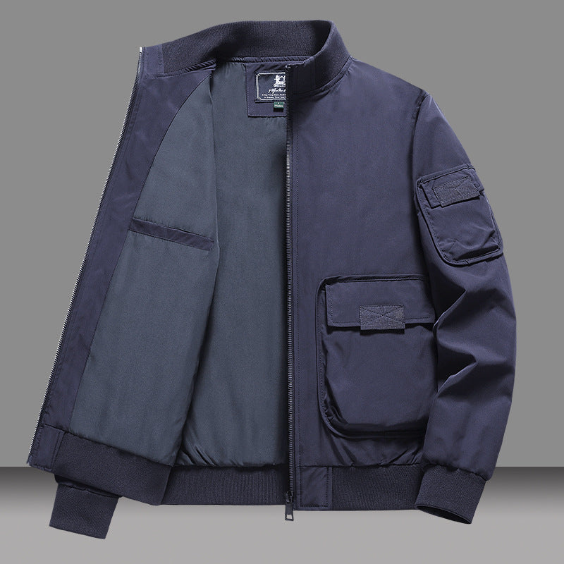 Pure Cotton Bomber Jacket