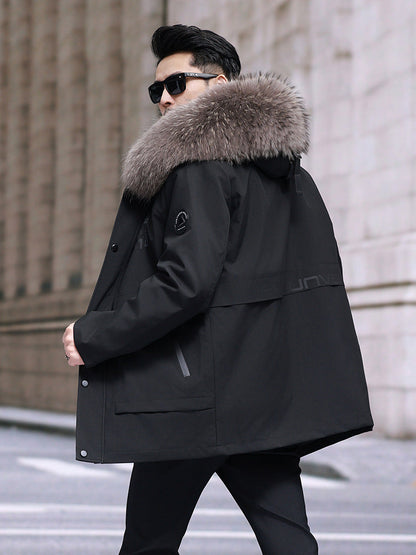 Fur Liner Removable Fur Jacket
