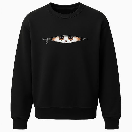 Peek-A-Boo Cat Sweatshirt