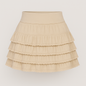 Trendy Pleated Mini Skirt