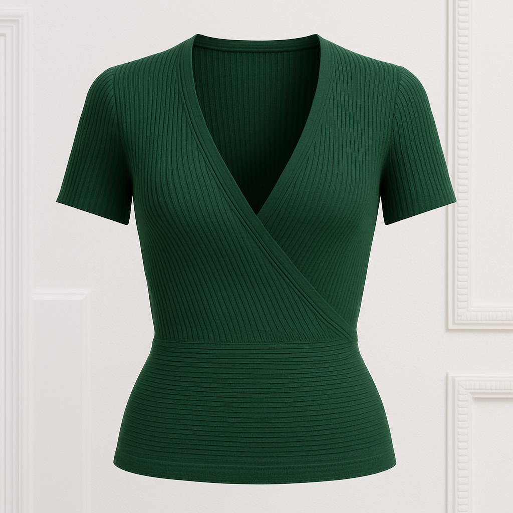 Low-cut Deep V Slim-fit