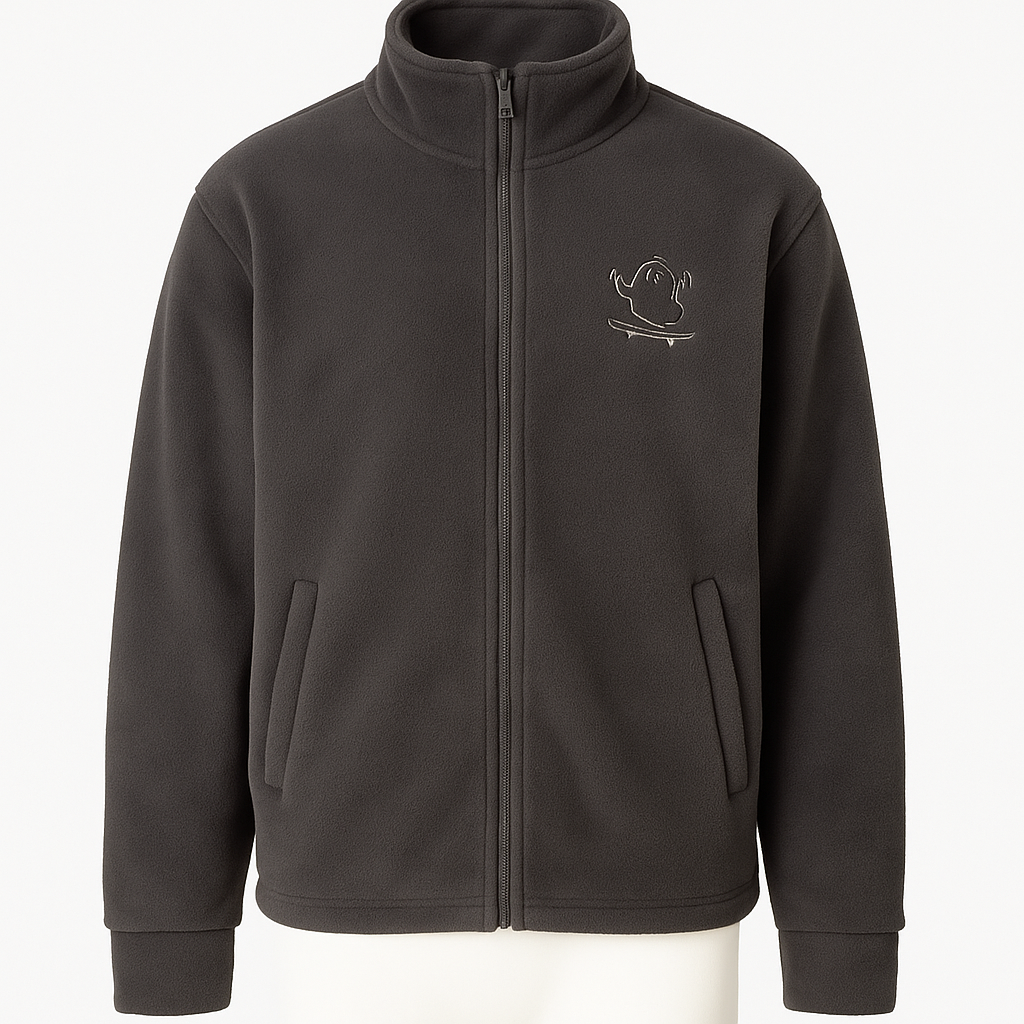 Double-sided polar fleece plus size coat