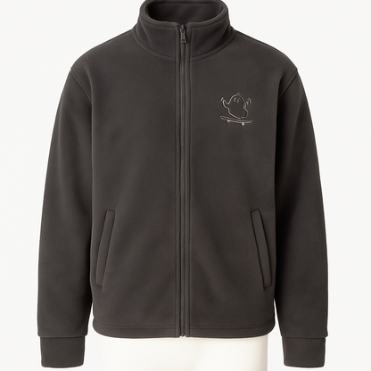 Double-sided polar fleece plus size coat