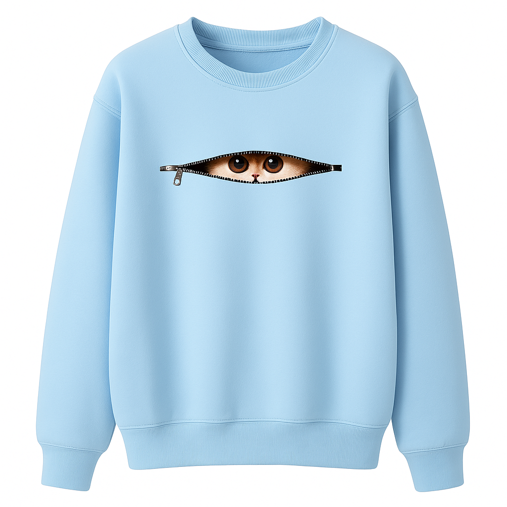 Peek-A-Boo Cat Sweatshirt