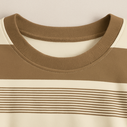Striped Thin Sweatshirt