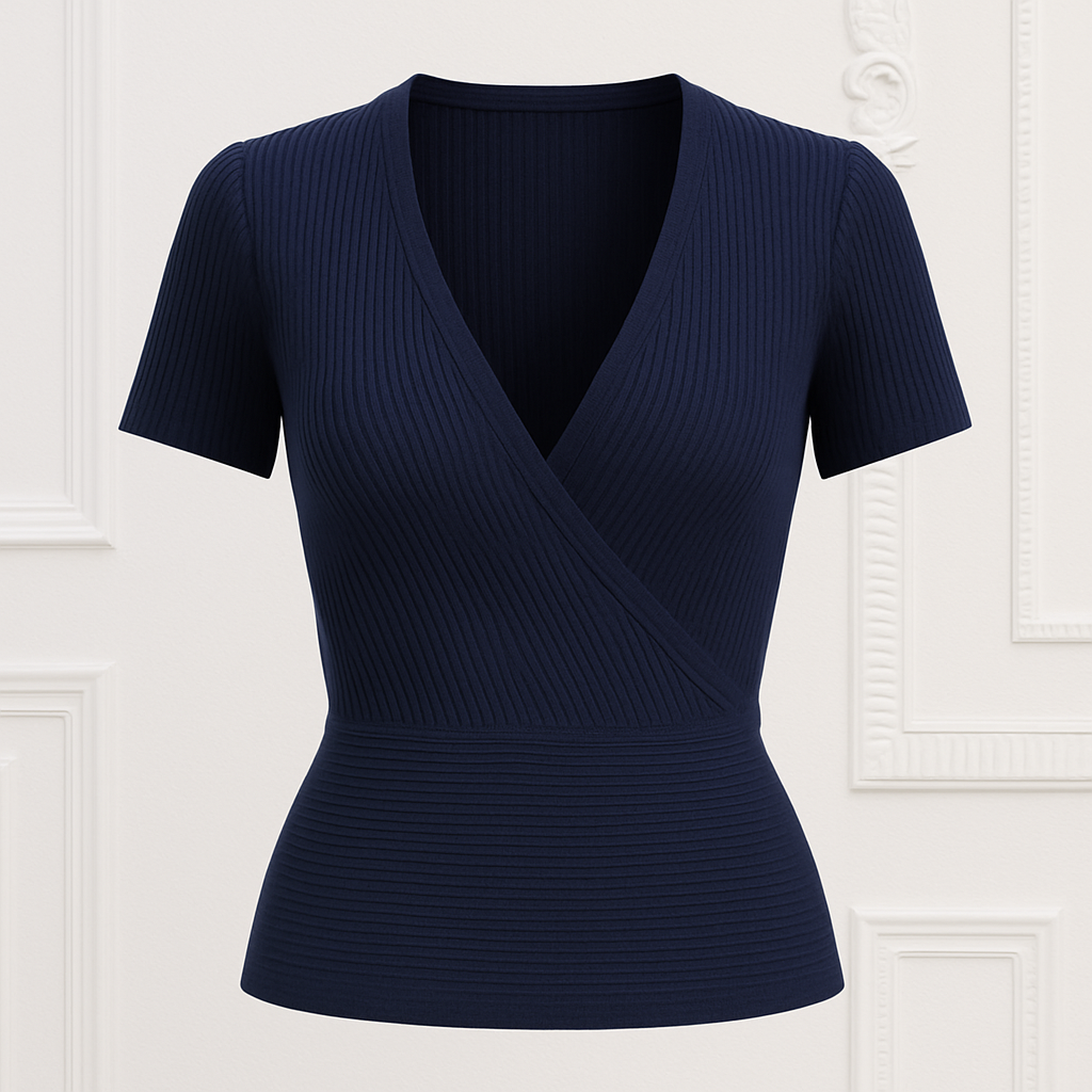 Low-cut Deep V Slim-fit